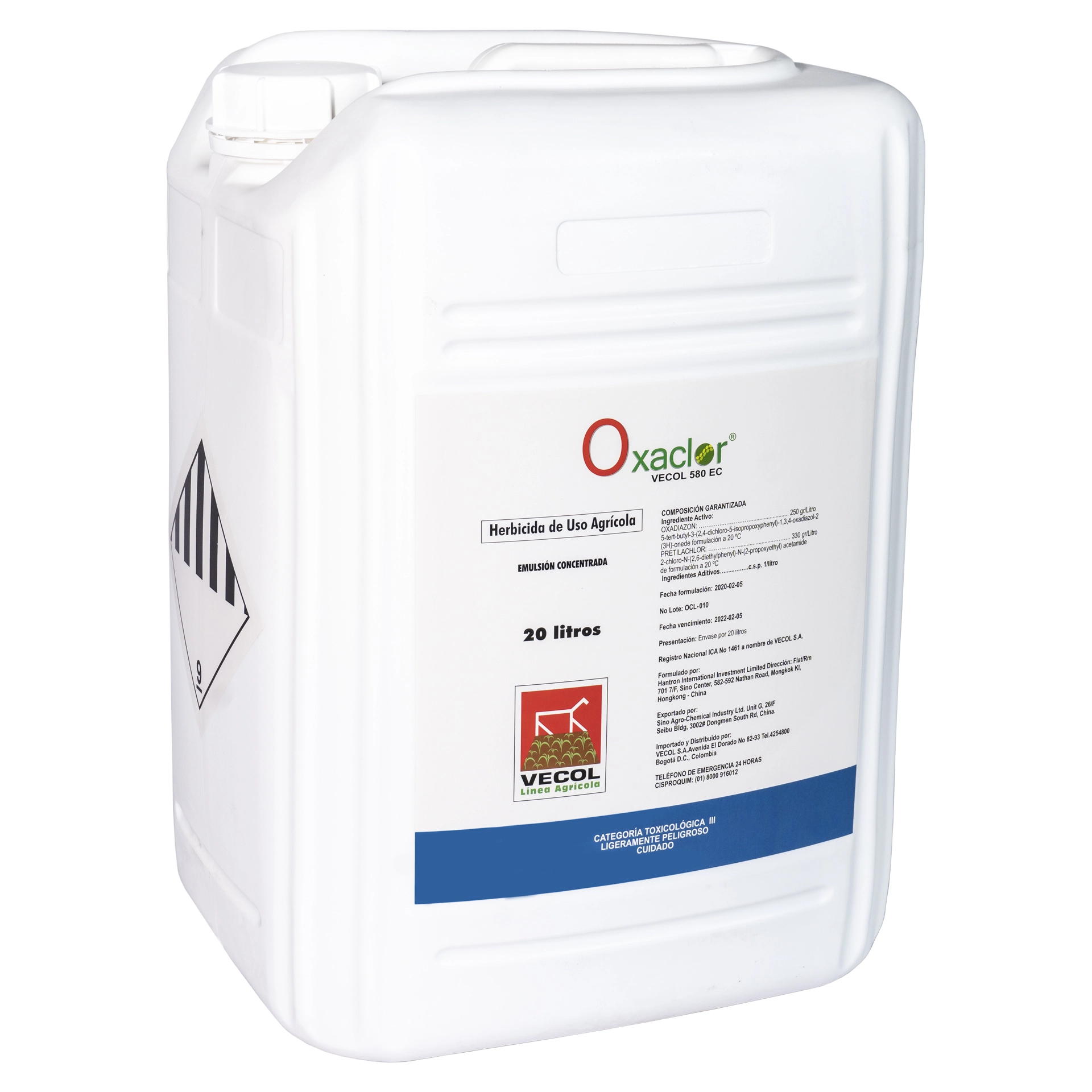 GLIFOSATO VECOL 48% SL